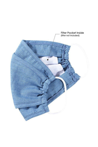 DENIM - 3d Reusable Face Mask