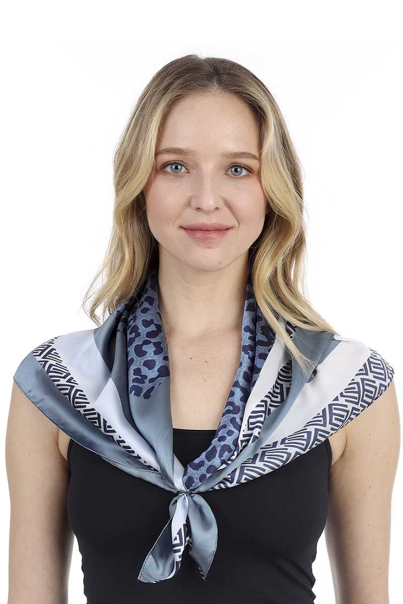 SCARVES - Fashion Leopard Pattern Print Neck Scarf