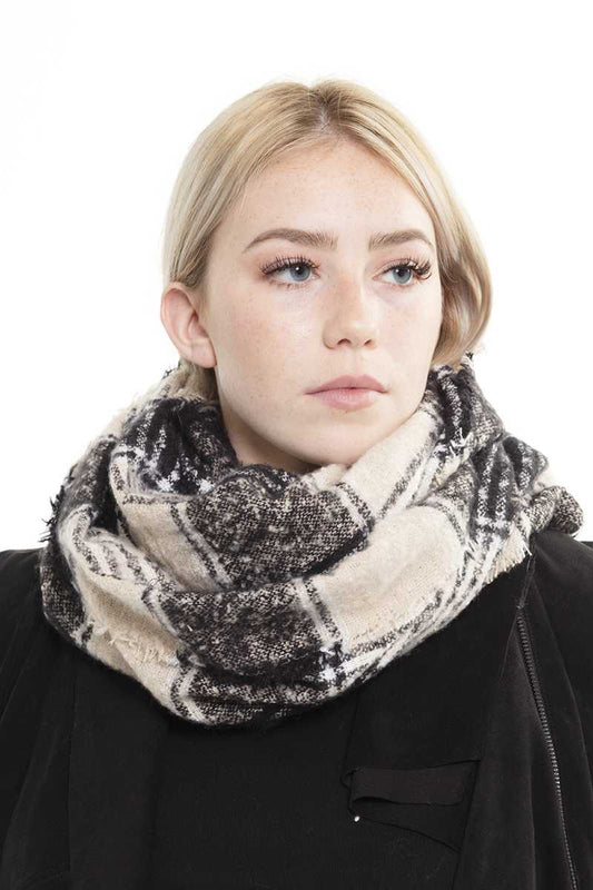 SCARVES - Multi Plaid Infinity Scarf