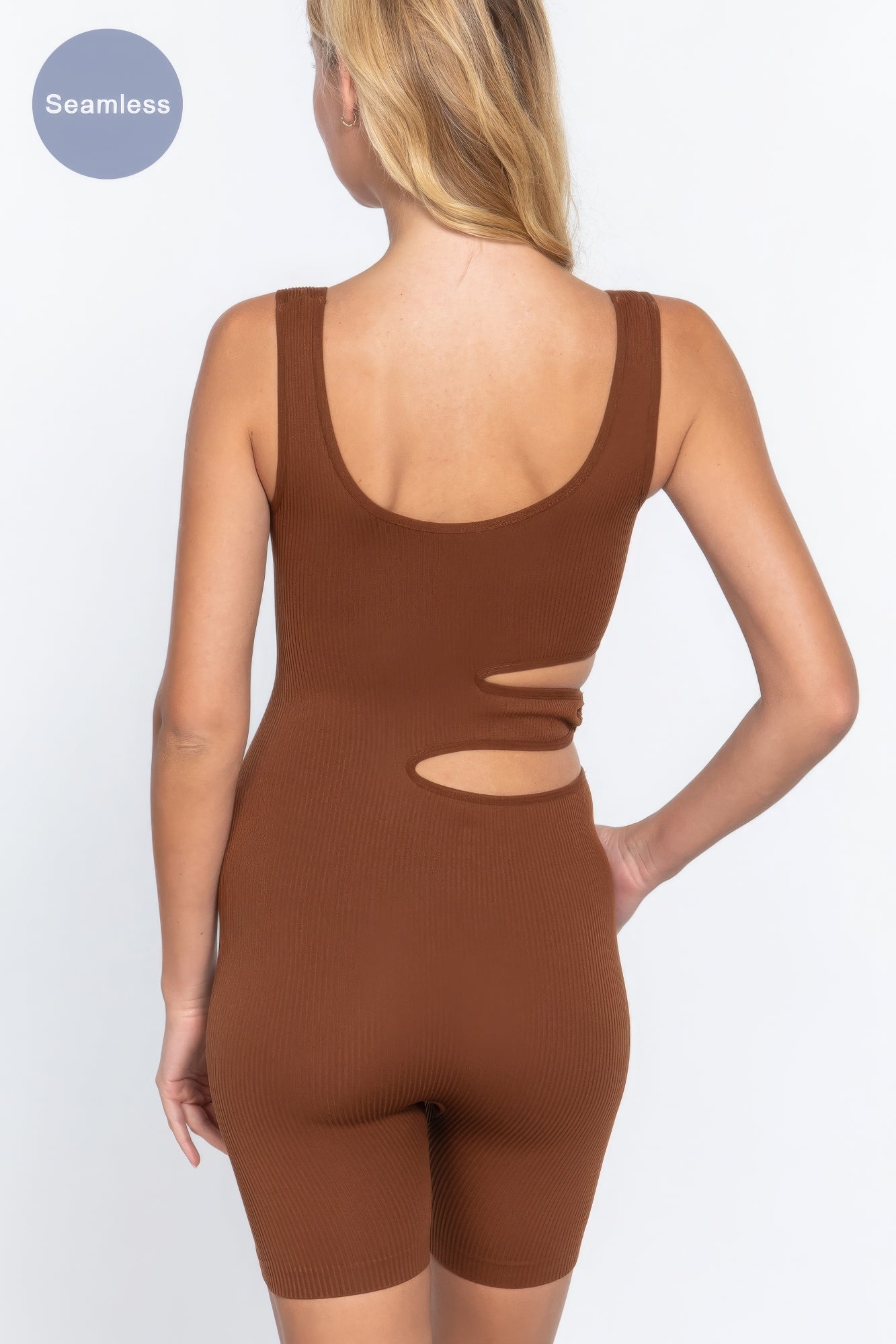 Suave Cut-out Seamless Romper