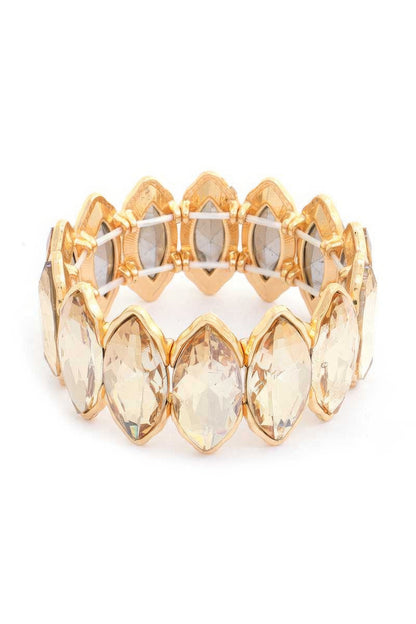 BRACLET - Fashion Oval Rhinestone Style Bracelet