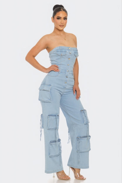 Denim - Stretch Jumpsuit