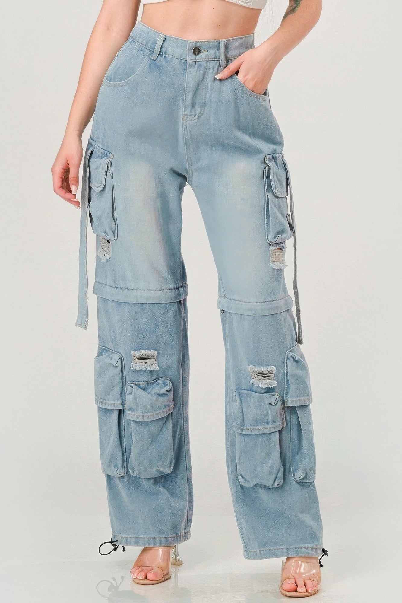 Denim  - Cargo Jeans