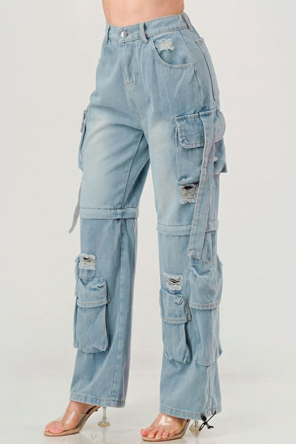 Denim  - Cargo Jeans