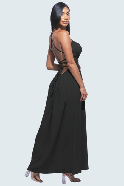 Side Slit Maxi Dress