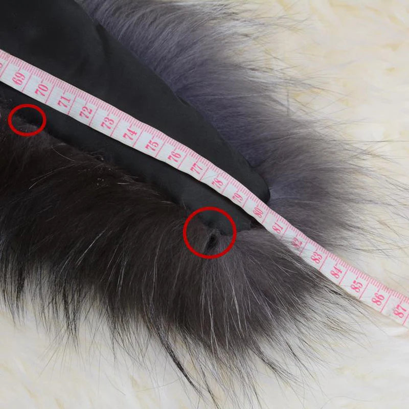 100% Genuine Natural fashion Fur Collar Luxury Silver Fox Fur Warm Fashion Scarf Lady Genuine Female Neck Cap Fox Fur Collar