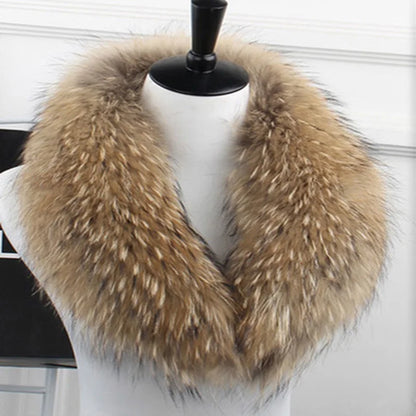 100% Genuine Natural fashion Fur Collar Luxury Silver Fox Fur Warm Fashion Scarf Lady Genuine Female Neck Cap Fox Fur Collar