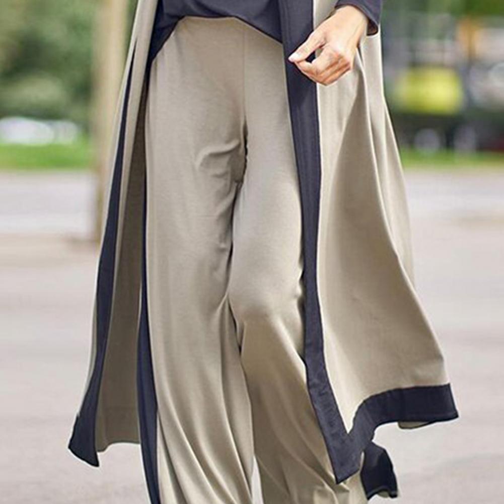 SETS - Sporty elegance in a Three-Piece Set. Women's Outfit Long Cardigan Sling Top, Wide Leg Pants, Camisole Top. This three-piece set's beautiful color block design ensures that it is stylish and far from monotonous. The lo