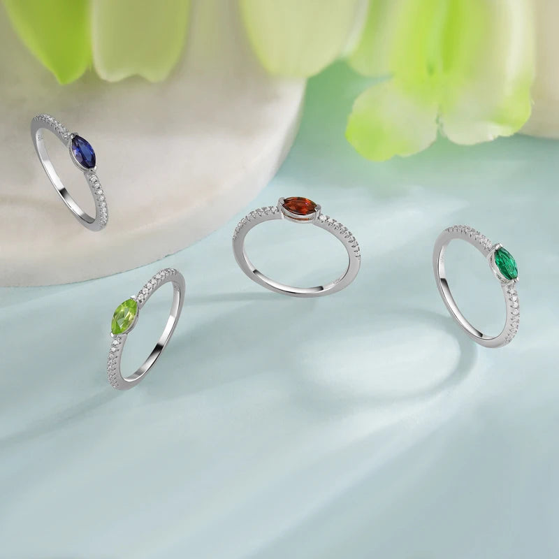 RINGS - Chic, Romantic .925 Sterling Silver Setting, Unique Natural Chrysoberyl, Unique Finger Ring.