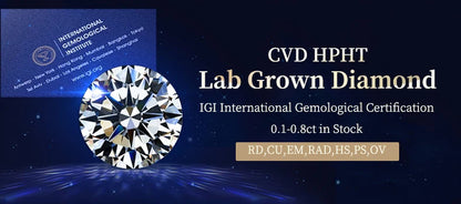 FJ RINGS - Diamond Ring Cushion Cut, .05-2.5 Carat IGI Lab Grown, 14k Gold CVD HPHT Diamond, DEF VS-VVS.