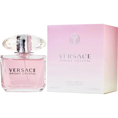 PERFUME - VERSACE BRIGHT CRYSTAL, EDU SPARY Versace Crystal Pink Diamonds Crystal Perfume 90ml/200ml